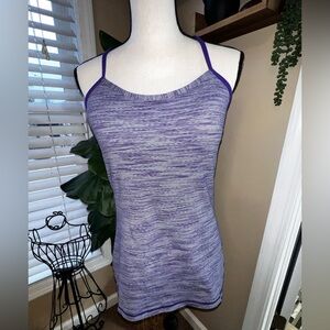 lululemon athletica Purple Heathered Strappy Cami